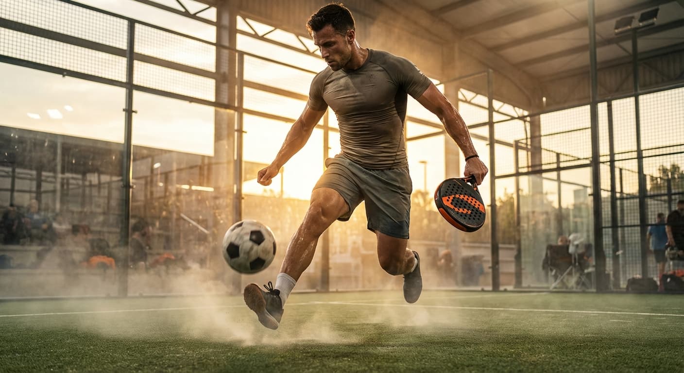Les meilleurs exercices croisés padel-foot à 5 pour exploser ta condition physique