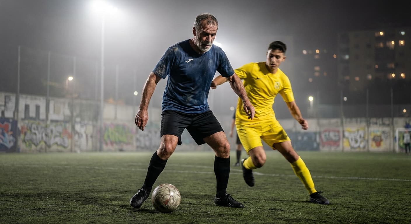 Foot 5 : 5 tactiques de 'Vieux Briscards' pour battre des jeunots plus rapides